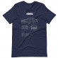 BMW m5 T-shirt with a drawing